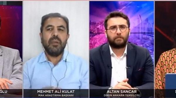 Mehmet Ali Kulat, Halk TV ekranlarında yayınlanan ve Şirin Payzın’ın sunduğu ‘Sözüm Var’ programına katıldı.