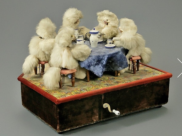 5. Музыкальный автоматон «Чаепитие кошек» (Франция, около 1892 г.)