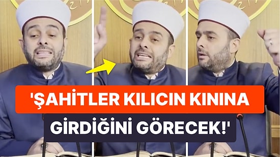 İmam Halil Konakçı Yine Skandal Sözlerle Gündem Oldu: "Zina Yapanları En Az 4 Kişi Görmeli''