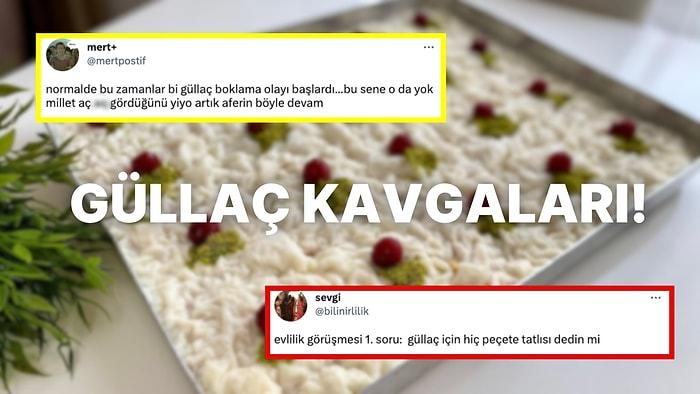 Bir Ramazan Klasiği Olan Güllaç Hakkında Sosyal Medyada Yapılan Birbirinden Komik Goygoylar!