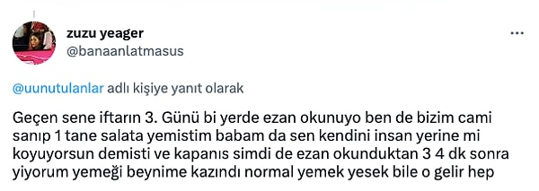 Bu paylaşımın ardından Twitter'da kullanıcılar yaşadıkları benzer olayları anlatmaya başladı.