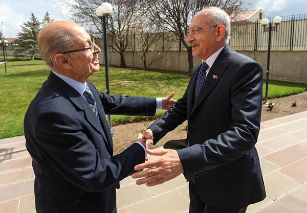 Millet İttifakı Cumhurbaşkanı adayı, CHP Genel Başkanı Kemal Kılıçdaroğlu, bugün 10. Cumhurbaşkanı Ahmet Necdet Sezer'i, Ankara'daki evinde ziyaret etti.