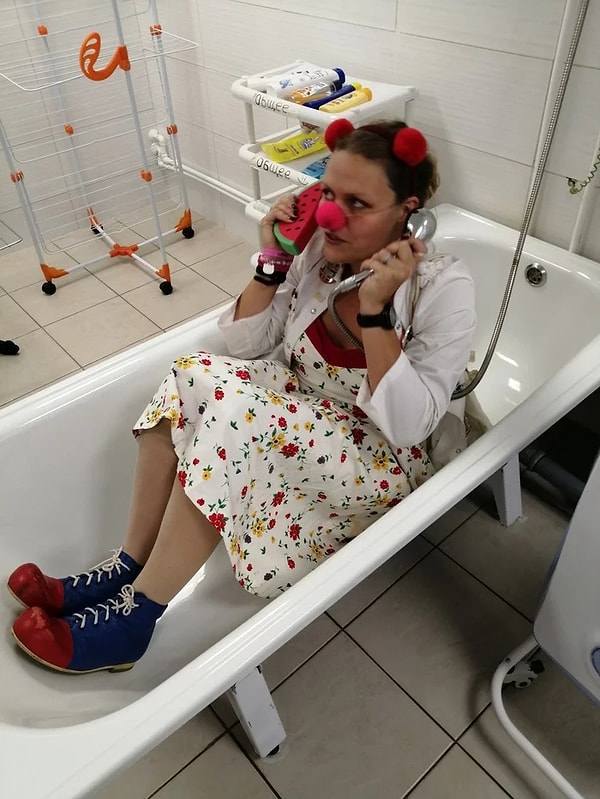 5. Кнопка говорит, что ее работа самая обалденная в мире.