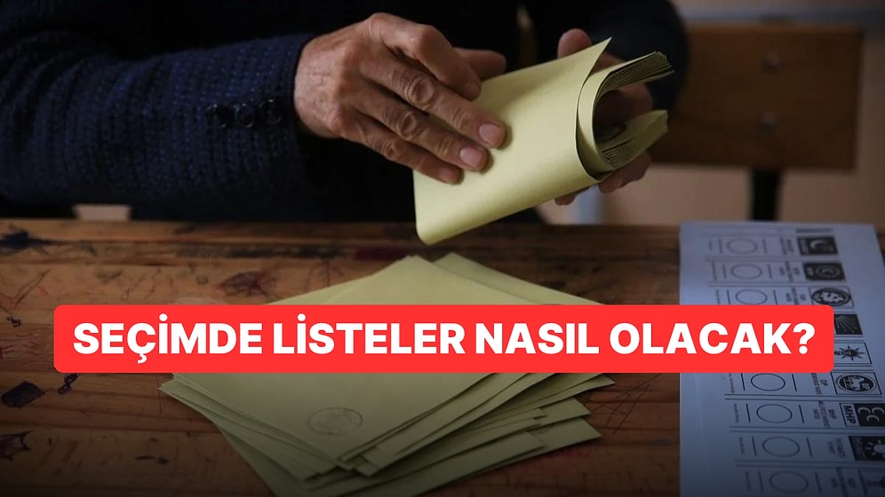 Seçimde Ortak, Ayrı Liste Ne Demek? Seçime Kendi Logosuyla Girmek Ne Anlama Geliyor?