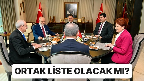 Seçimde Ortak Listenin Önemi: Millet İttifakı Ortak Liste Yapacak mı?