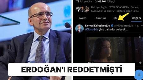 Mehmet Şimşek, Kılıçdaroğlu’nun Videosunu Önce Beğendi Sonra Geri Aldı