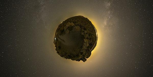 NASA'nın belirttiğine göre ilk kez tespit edilen dev bir asteroit Dünya'ya doğru hızla ilerliyor!