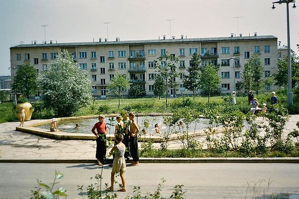 Интересно, что такие стальные шарики катались только в хрущевках