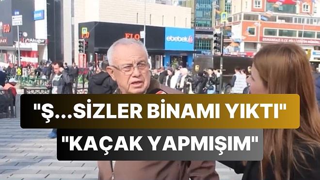 Kaçak Binasını Yıktıkları İçin CHP Belediyesine 'Ş...sizler' Diyen Adam: 'Beni Öldürseler Erdoğan'a Veririm'