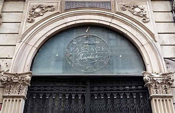 5. When this passage, a symbol of old Beyoğlu, gave its name to a pastry shop: Markiz Passage