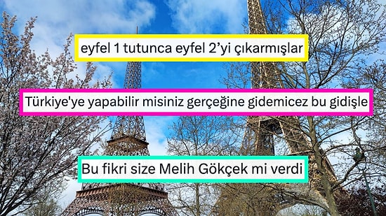 Eyfel Kulesi'nin 200 Metre İlerisine İnşa Edilen Gizemli 'Bebek Kule' Goygoycuların Diline Düştü!