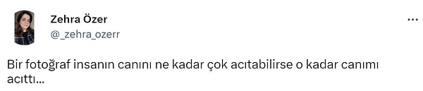 Herkesin aklına bu görüntü acı bir  şekilde kazınıyordu.