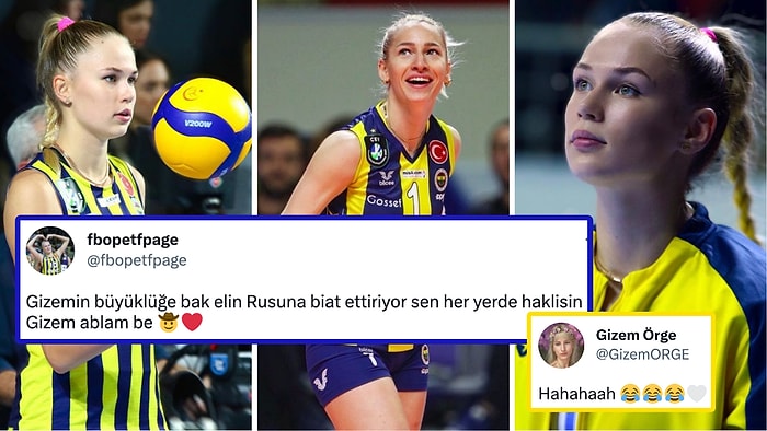 Voleybolcu Gizem Örge'nin Rus Takım Arkadaşı Arina'ya Öğrettiği Türkçe Kelime Gününüzü Güzelleştirecek