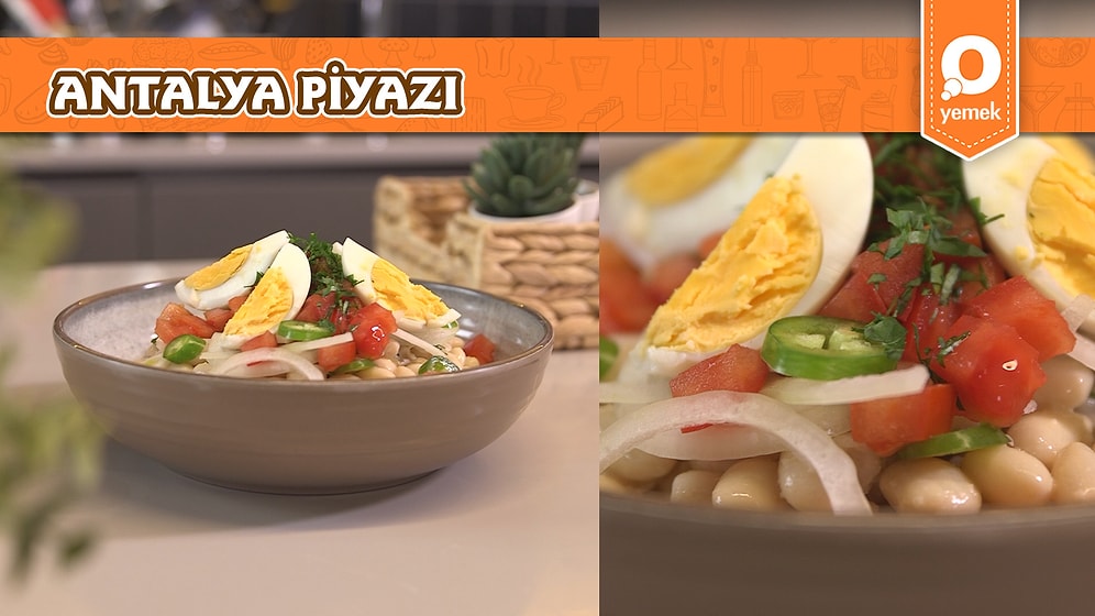 Köftenin En Lezzetli Arkadaşı! Piyaz Nasıl Yapılır?