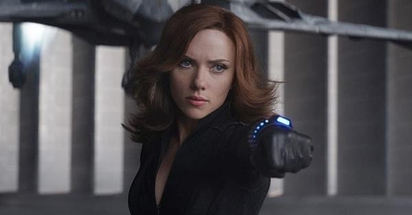 7. Marvel evreninde Kara Dul olarak Scarlett Johansson