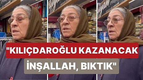 Bağcılar'da Son Seçime Kadar Erdoğan'a Oy Verdiğini Söyleyen Kadın Konuştu: "Ellerim Kırılsaydı"