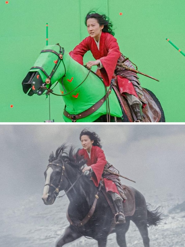 Лошадь Мулан в "Мулан", Хан