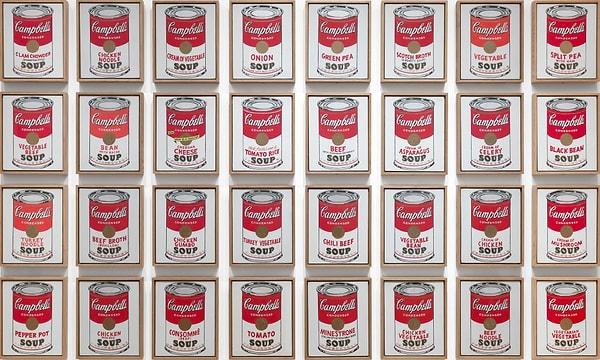 Campbell's Soup Cans (1962)