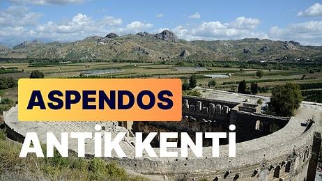 Aspendos Antik Kenti: Roma Döneminin En İyi Korunmuş Tiyatrosuna Ev Sahipliği Yapan Büyüleyici Kenti Keşfedin!