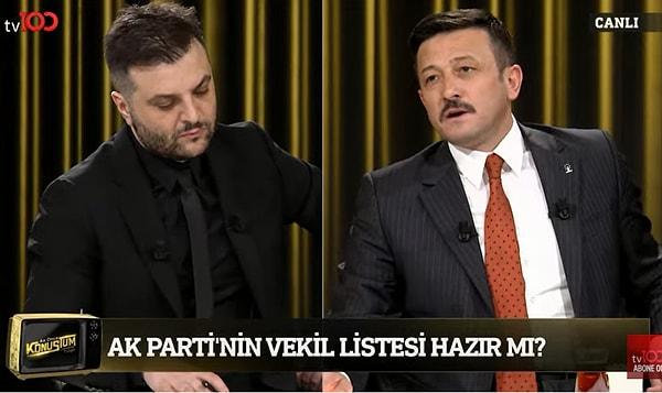 AK Parti Genel Başkan Yardımcısı ve Tanıtım ve Medya Başkanı Hamza Dağ tv100 canlı yayında Candaş Tolga Işık'ın sorularını yanıtladı. Hamza Dağ, herkesin merak ettiği AK Parti milletvekili listesi ile ilgili 3 dönem kuralına dikkat çekti.
