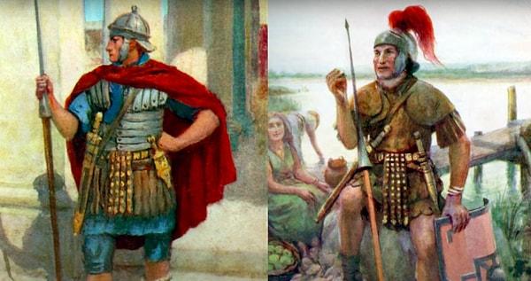 2. Roma askerleri iki farklı kategoriye ayrılıyordu.