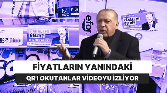 "Erdoğan Sayesinde" Etiketlerinden Sonra Şimdi de QR'lı Video