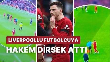 Dünya Bu Olayı Konuşuyor! Liverpool - Arsenal Maçında Futbolcuya Dirsek Atan Hakem Hakkında Verilen Karar