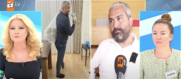 "Hoşlandığım kadın üzerine şirket açtım, ne var bunda?" diyen Doğan Bey'in söylemleri üzerine usulsüz işler yaptığı ortaya çıktı. Ayrıca o paranın kendisine ait olduğunu iddia eden Doğan Bey'in, Albina Hanım'ın elindeki belgeler nedeniyle yalan söylediğini Müge Anlı yüzüne vurdu.