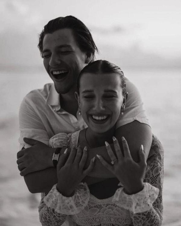Veee Millie, Bongiovi’nin kendisine evlilik teklifi ettiğini kişisel Instagram hesabından duyurdu!!! 😍