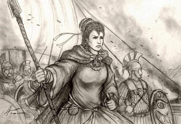 I. Artemisia, M.Ö. 400'lü yıllarda yaşamış Yunan asıllı bilinen ilk kadın amiraldir.