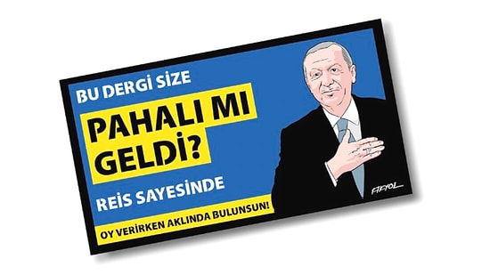 "Reis Sayesinde" Çıkartmaları LeMan'ın Kapağında!