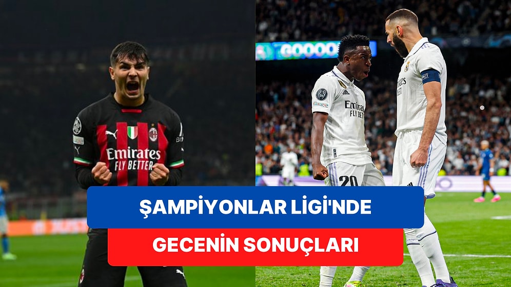 Real Madrid Yine Bildiğimiz Gibi! Şampiyonlar Ligi'nde Gecenin Sonuçları