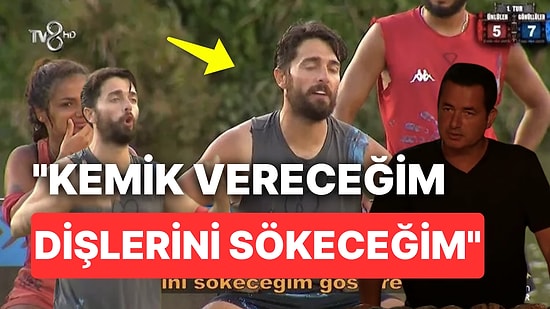 Survivor Yusuf'un Asena'ya Ağza Alınmayacak Sözler Söylemesi Acun Ilıcalı'yı Çıldırttı