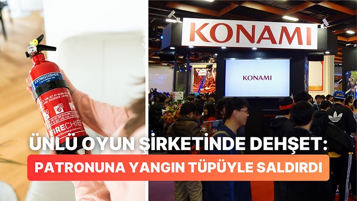 Konami Çalışanı Patronunu Yangın Tüpüyle Öldürmeye Çalıştı