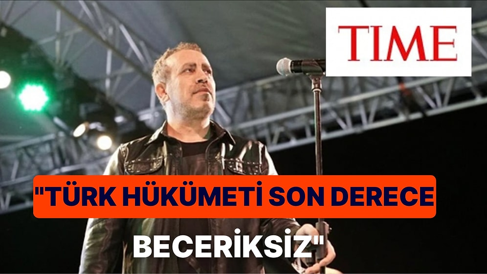 Haluk Levent Time Dergisinin Dünyadaki En Etkili İsimler Ödülünü Hükümet Eleştirisi Sebebiyle Reddetti