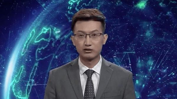 Dünyanın ilk yapay zeka haber spikeri olan robot sunucu devlete ait Şinhua haber ajansının kadrosuna katılarak yayınlarına başlamıştı.