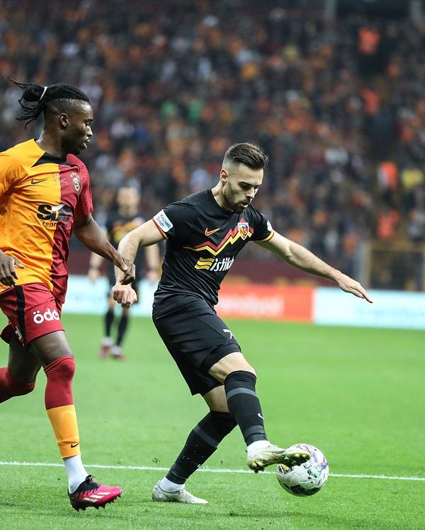 Süper Lig'in 29. haftasında lider Galatasaray, Kayserispor'u konuk etti.
