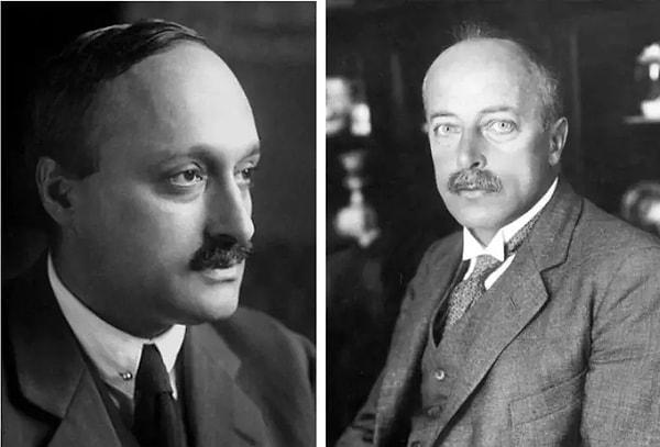 1. Nobel Ödüllü Alman fizikçiler James Franck ve Max von Laue, Nazi yönetimini eleştiriyorlardı.