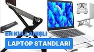 Boyun Fıtığı Olmamak İçin Doğru Duruşta Çalışmanızı Sağlayacak Taşınabilir Laptop Standları