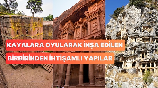 Sapasağlam Ayaktalar! Dağlara ve Kayalara Oyularak İnşa Edilen 10 Büyüleyici Yapı