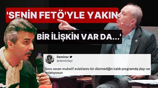 Muharrem İnce'nin Babala TV Performansında 'Üslup' Tartışması Çıktı: 'Senin FETÖ'yle Yakın Bir İlişkin Var da'