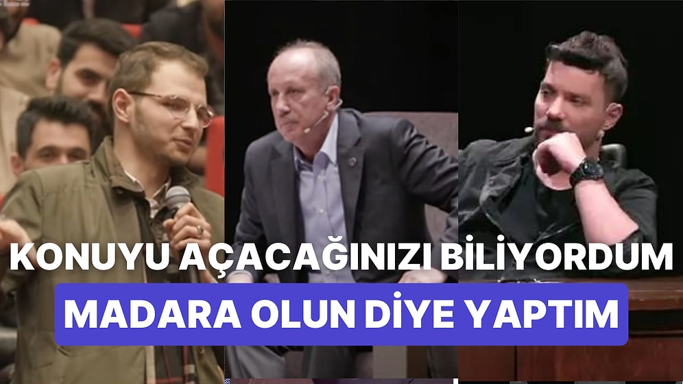 Muharrem İnce'nin Konuk Olduğu Oğuzhan Uğur'un Programından Dikkat Çeken Sivri Sorular ve Gergin Cevaplar