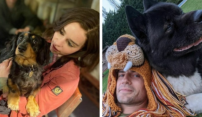 42 милых фото звезд с их питомцами, которые растопят вам сердце