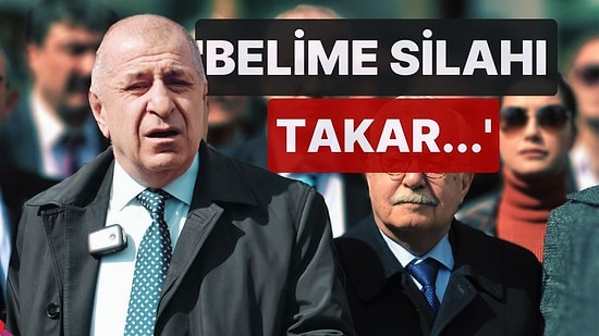 Ümit Özdağ Kendisine Koruma Ekibi Verilmemesine Sinirlendi! 'Belime Silahı Takar Kendimi Korurum'