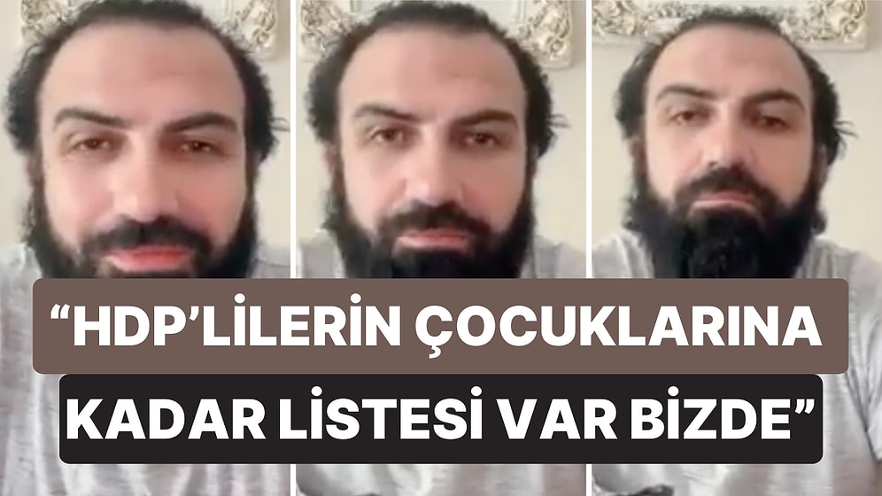 Yusuf Ziya K. İsimli Bir Vatandaş "Seçimlerden Sonra Ortalık Karışsın İstiyoruz" Diyerek Tehditler Yağdırdı