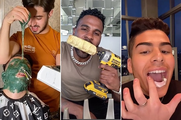 TikTok platformunda eğlence amaçlı birçok "challenge" (meydan okuma) etkinliği mevcut.