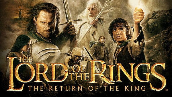 Tebriklerrrrr bildin!🥳 "The Lord of the Rings: Return of the King" tam 11 Oscar ödüllü bir film.