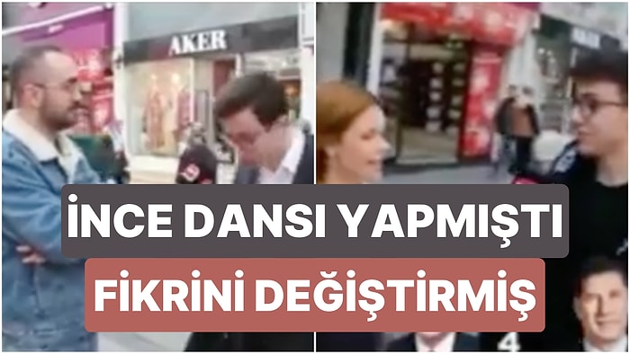 Önceki Sokak Röportajında Dansını da Yaparak İnce'yi Desteklediğini Söyleyen Gencin Yeni Adayı Kılıçdaroğlu