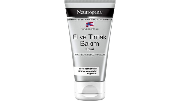 4. Neutrogena Norveç Formülü El & Tırnak Bakım Kremi