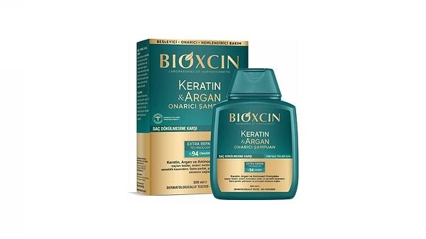 10. Bioxcin - Keratin & Argan Onarıcı Şampuan